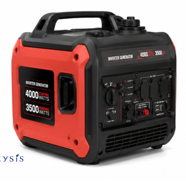 Meysis PowerCore 4000W Inverter Generator – 3500W Running Output