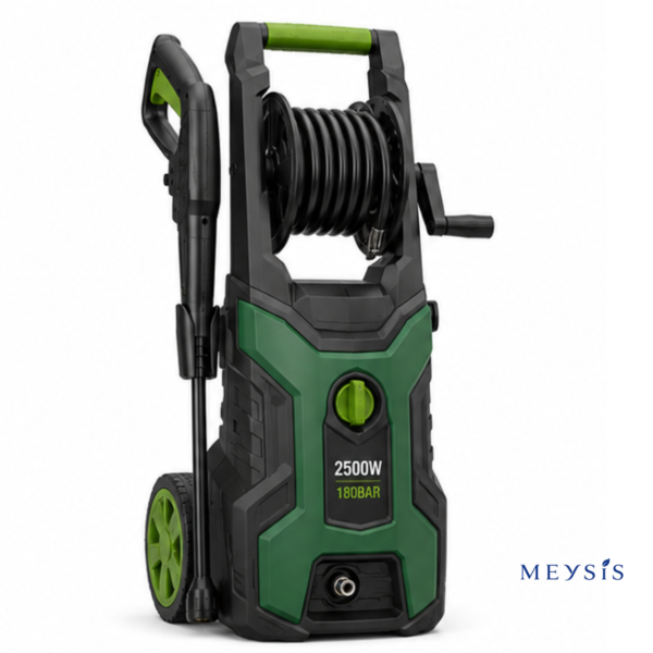 Meysis 2500W HydroForce 180 Bar High Pressure Car & Home Cleaning Washer with Foam Cannon
