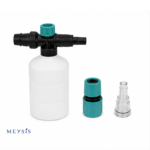 Meysis AquaForce 2200W 160 Bar High-Pressure Washer with Hose Reel & Foam Spray Kit - Image 4